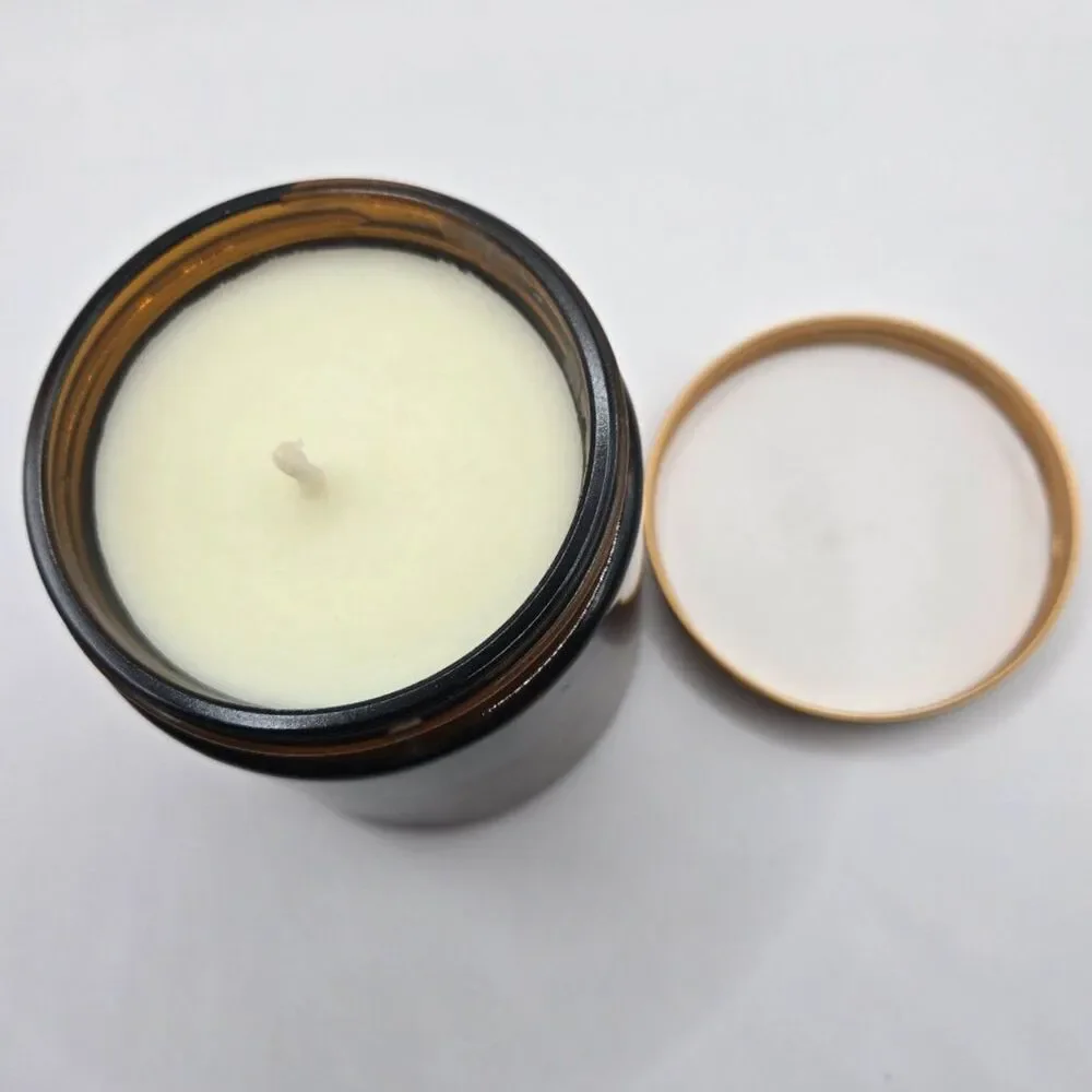 Jasmine Scented Candle Handmade with Natural Essential Oil & Soy Wax 16 oz